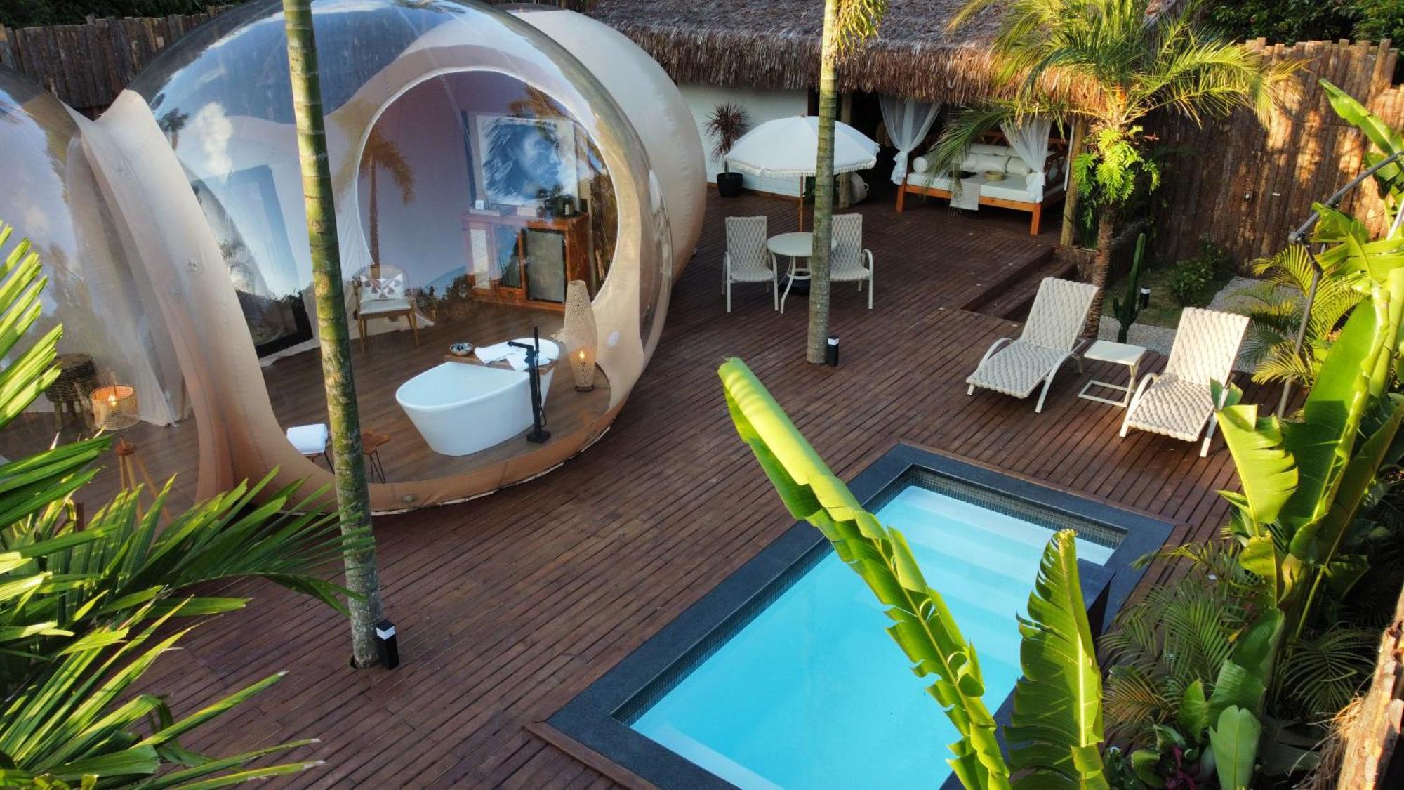 Zion Bubble Glamping Hotell Florianópolis Eksteriør bilde