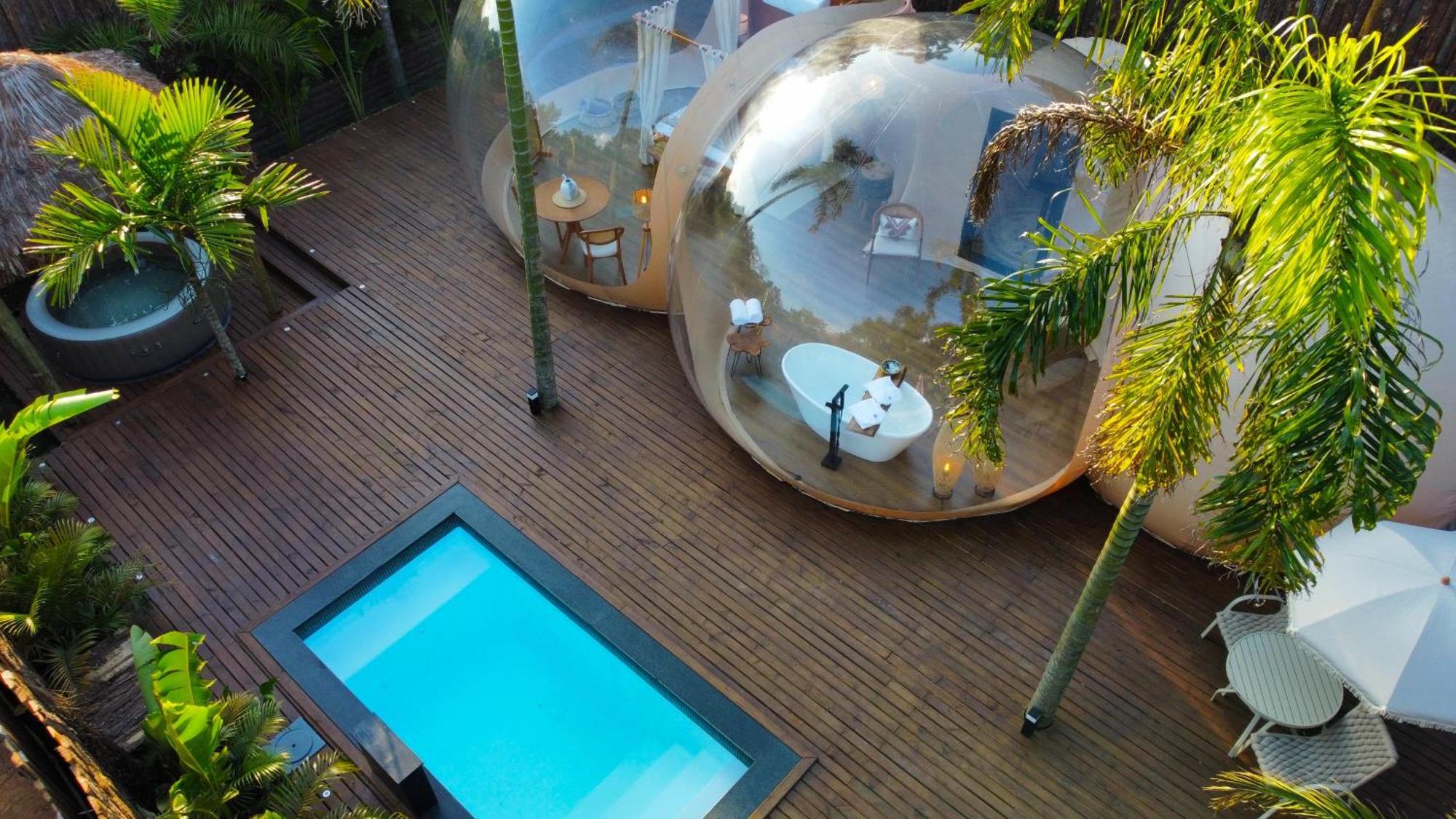 Zion Bubble Glamping Hotell Florianópolis Eksteriør bilde