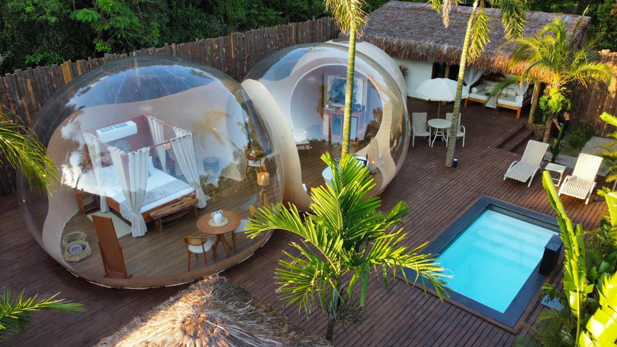 Zion Bubble Glamping Hotell Florianópolis Eksteriør bilde