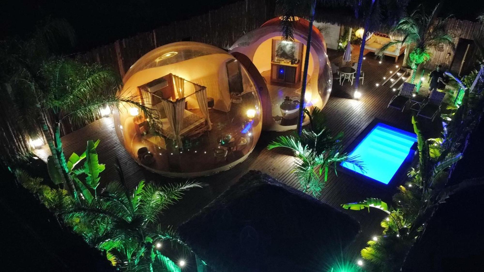 Zion Bubble Glamping Hotell Florianópolis Eksteriør bilde