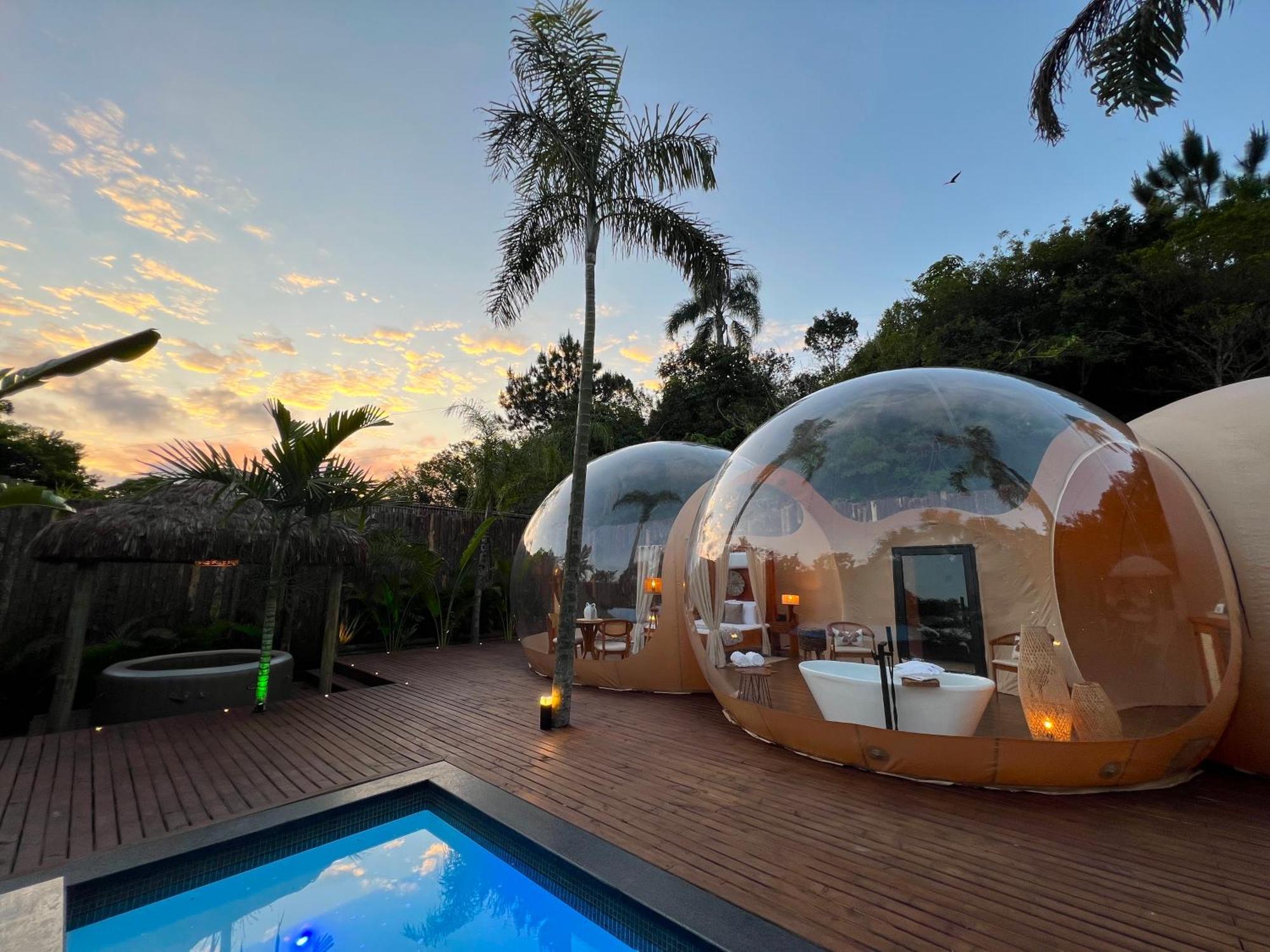 Zion Bubble Glamping Hotell Florianópolis Eksteriør bilde