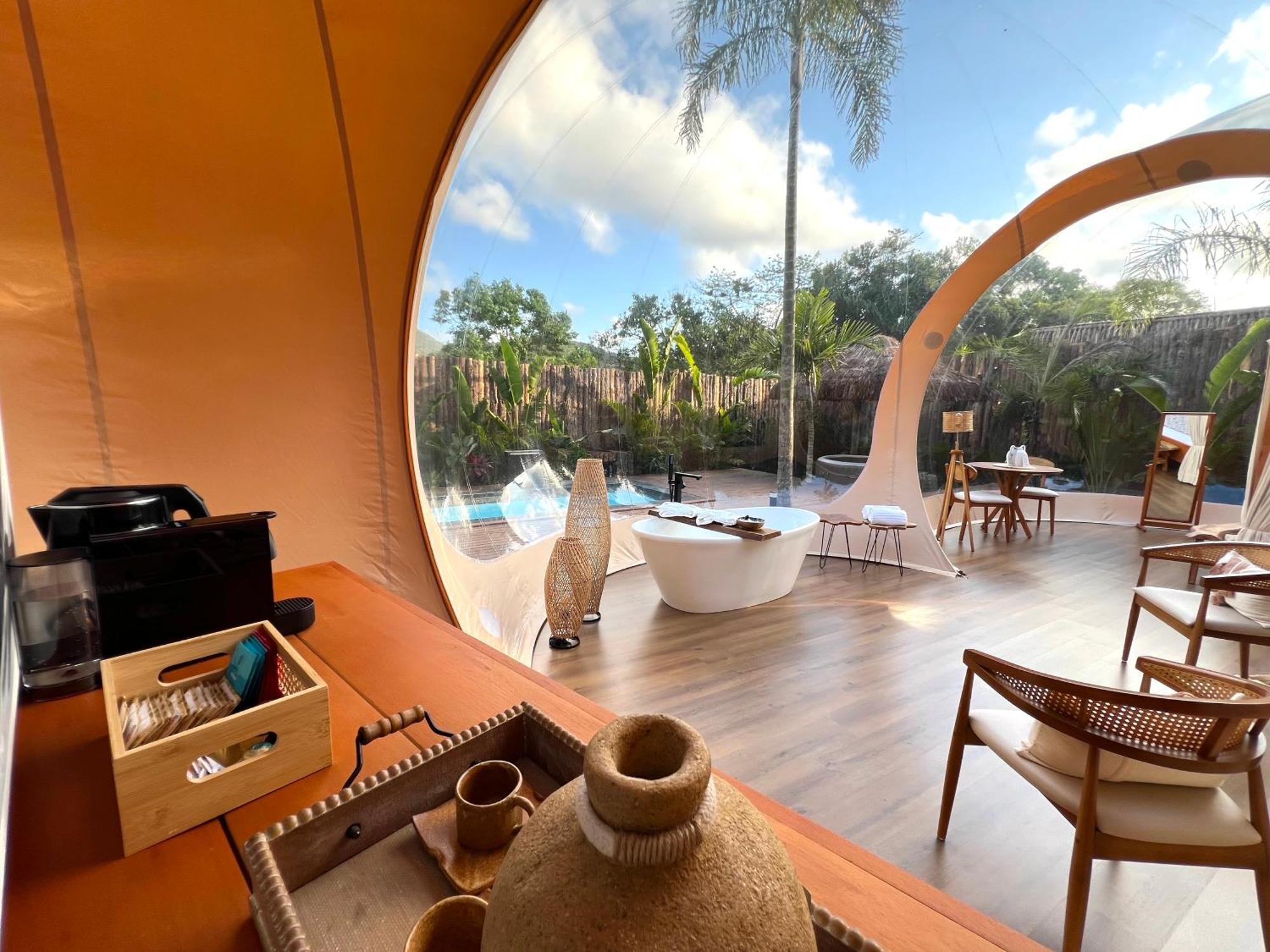 Zion Bubble Glamping Hotell Florianópolis Eksteriør bilde