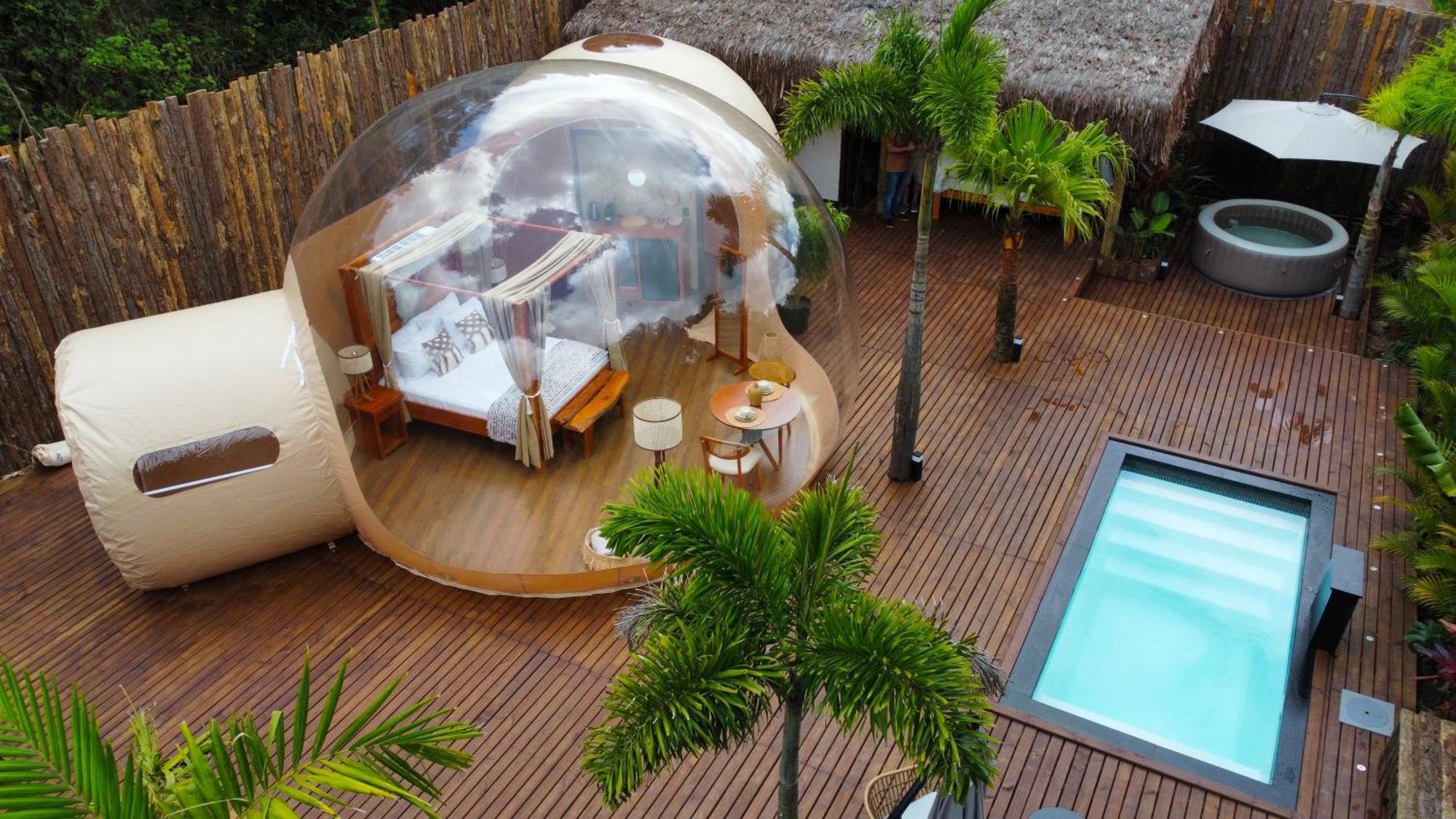 Zion Bubble Glamping Hotell Florianópolis Eksteriør bilde