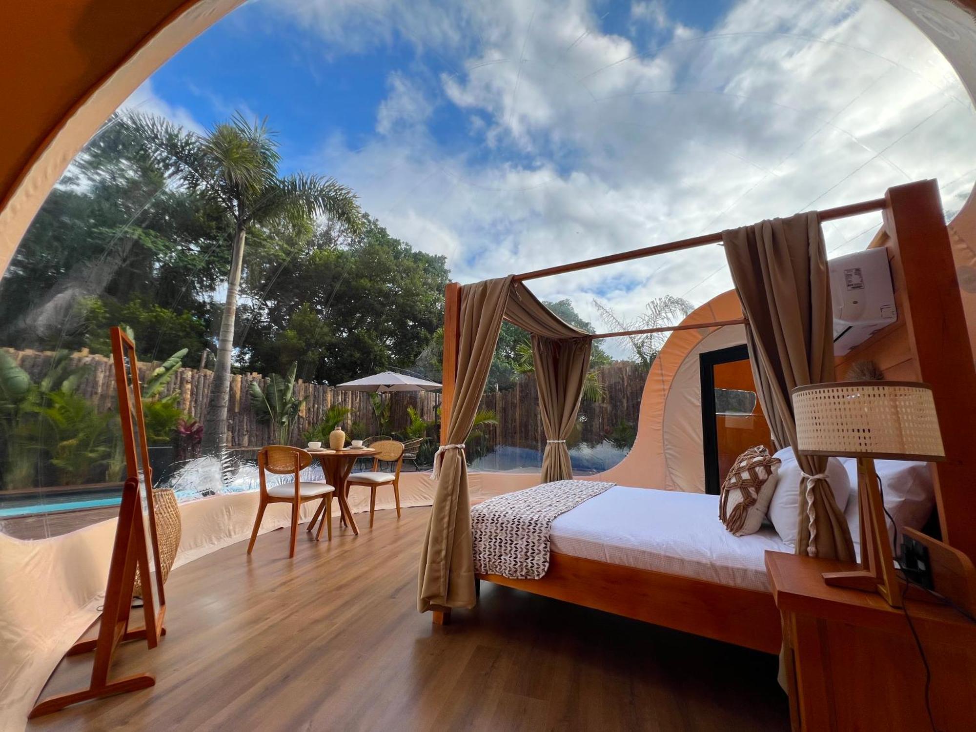 Zion Bubble Glamping Hotell Florianópolis Eksteriør bilde