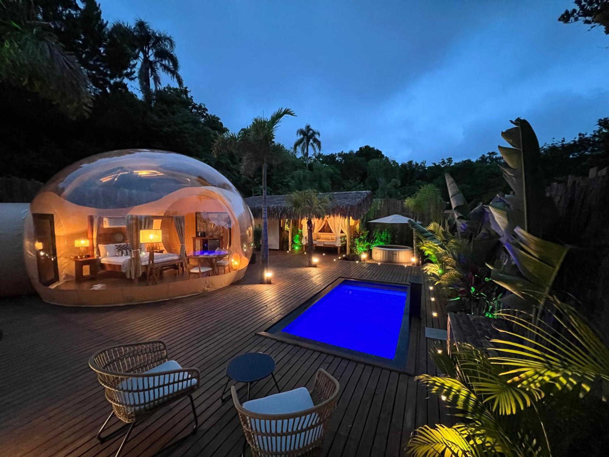 Zion Bubble Glamping Hotell Florianópolis Eksteriør bilde