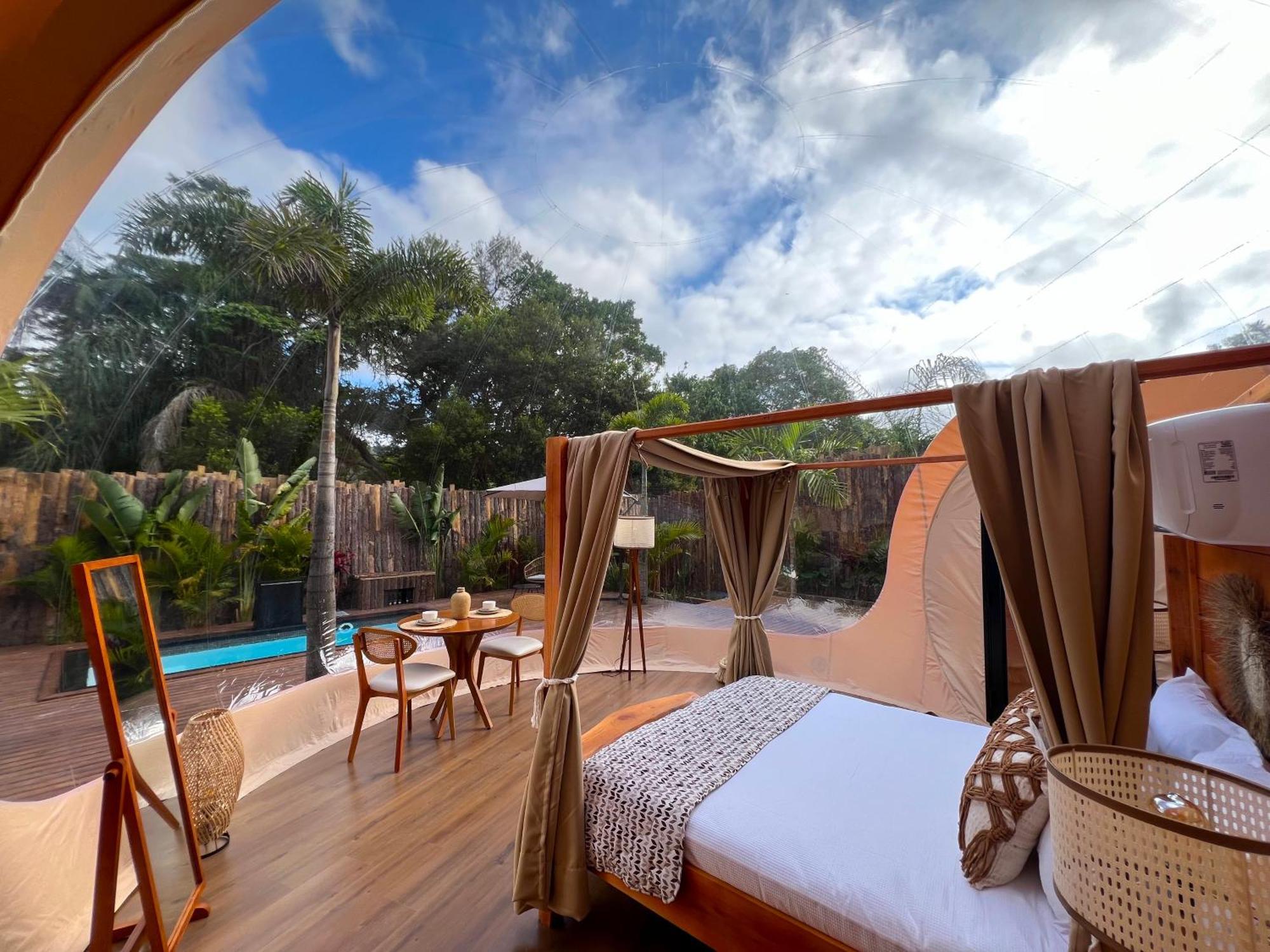 Zion Bubble Glamping Hotell Florianópolis Eksteriør bilde