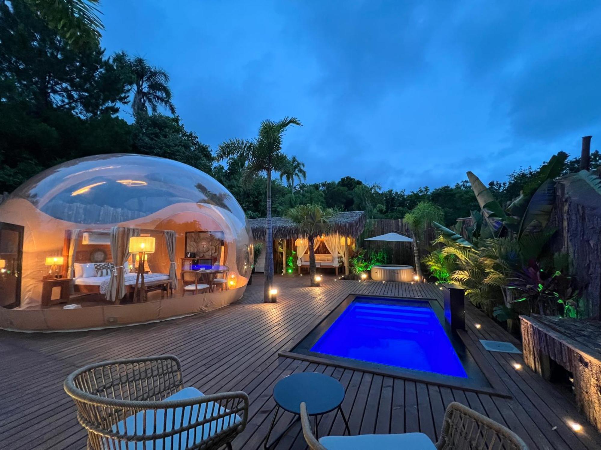 Zion Bubble Glamping Hotell Florianópolis Eksteriør bilde