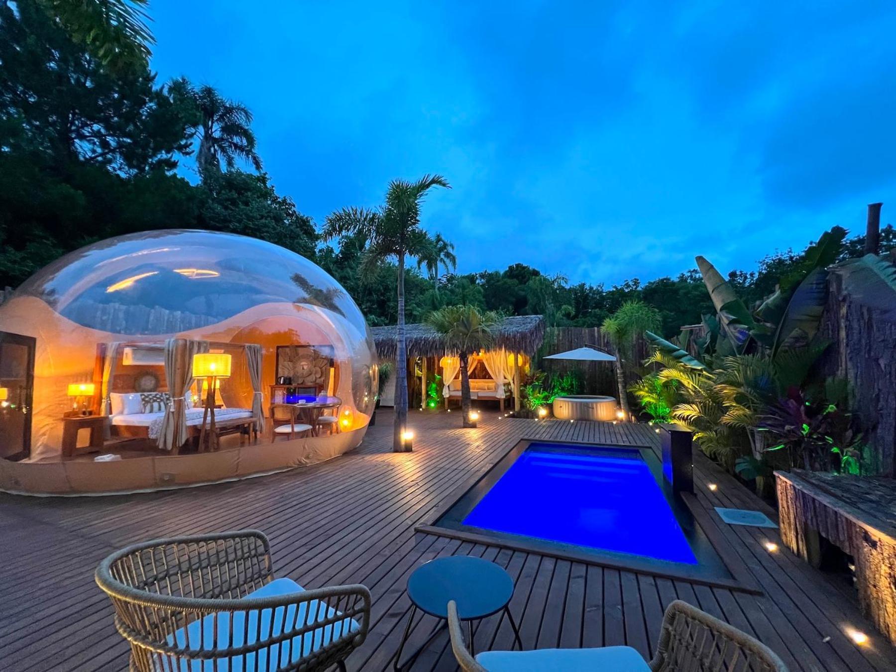 Zion Bubble Glamping Hotell Florianópolis Eksteriør bilde
