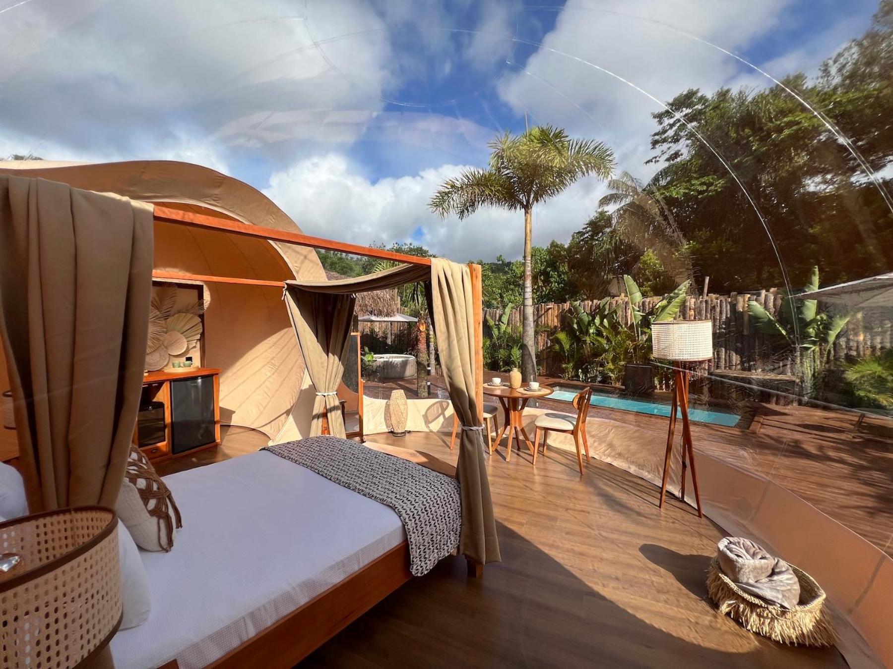 Zion Bubble Glamping Hotell Florianópolis Eksteriør bilde